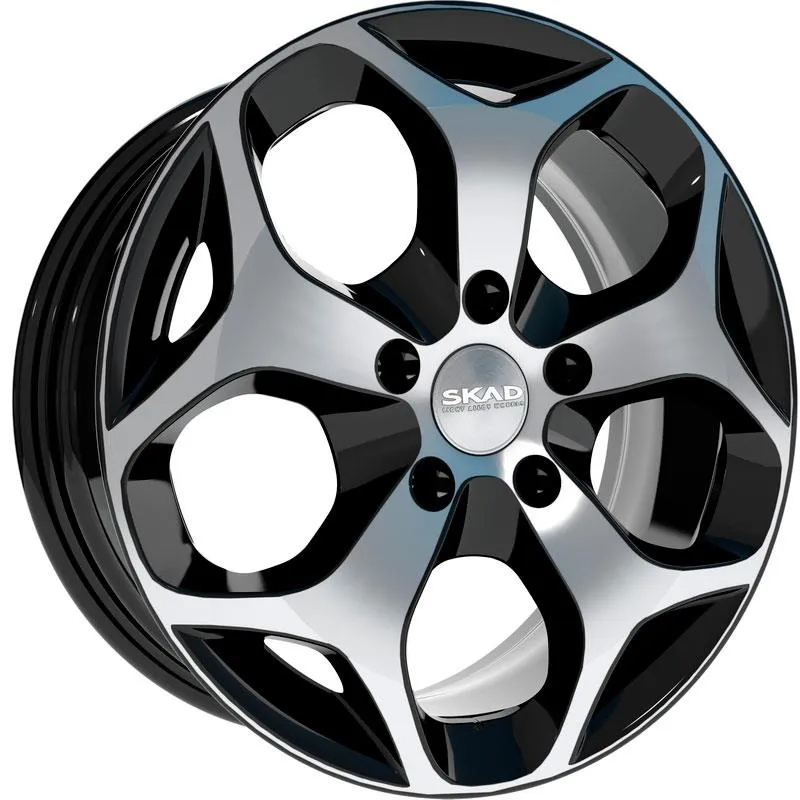 Диск литой R16 6.5J 5x114.3/67.1 ET45 СКАД Гамбург алмаз 2460605