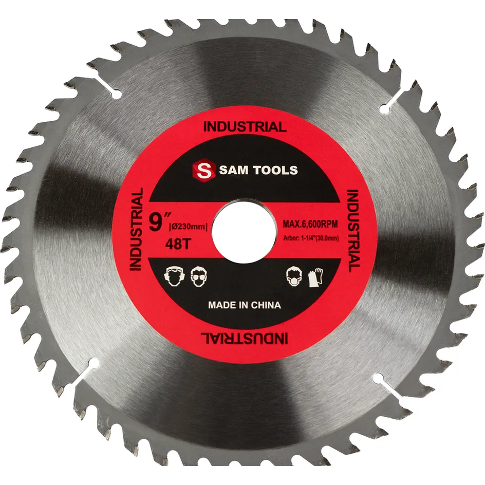 Диск пильный по дереву 230х30 мм. 48 зуб. S SAMTOOLS SAMC-020230048