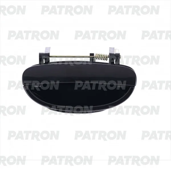 Ручка двери наружн задн лев Daewoo Nubira 98-04 (черн) PATRON P20-0155L