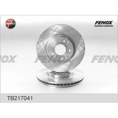Диск тормозной передний FENOX TB217041