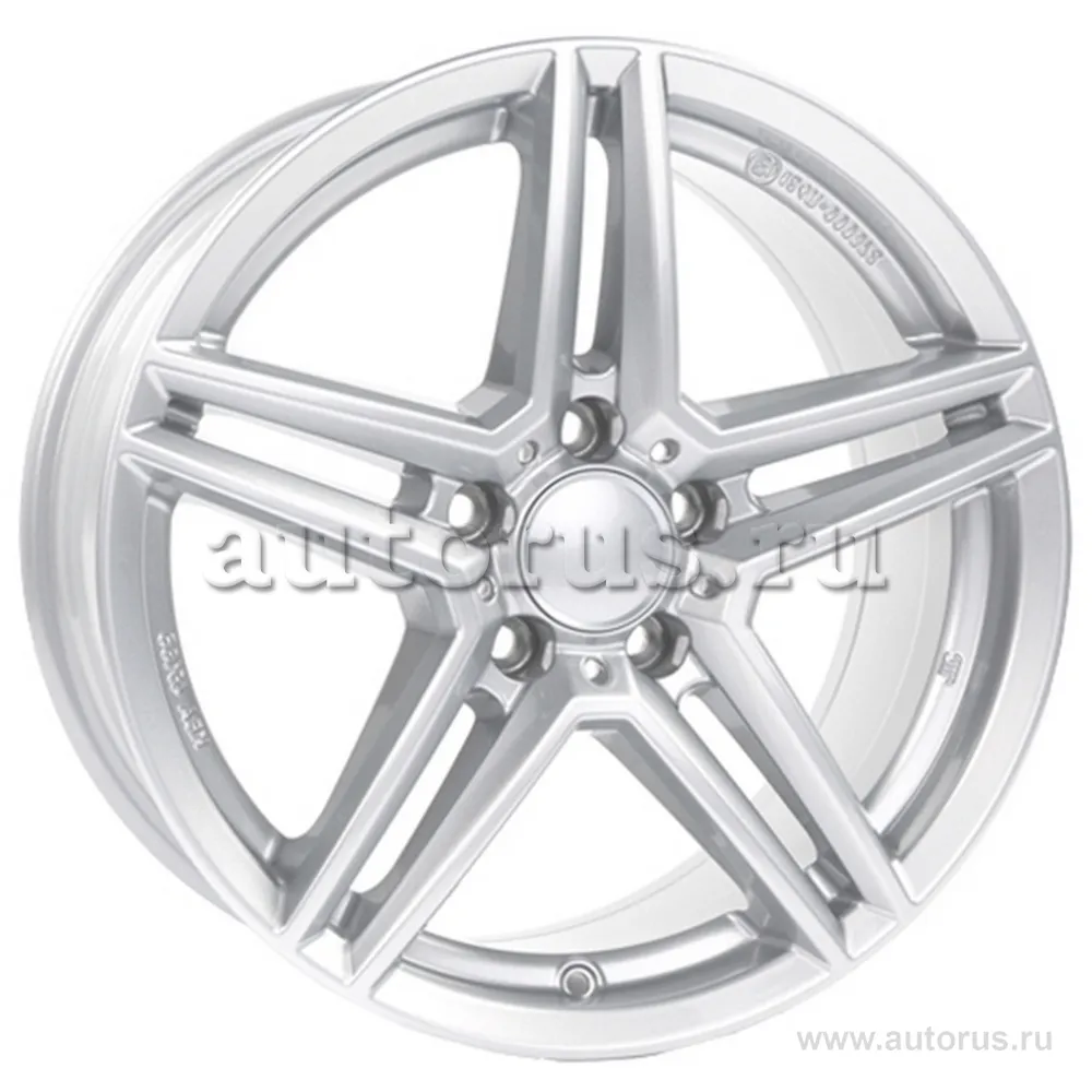 Диск литой R19 8.5J 5x112/66.5 ET54 ALUTEC M10X Polar Silver M10X85954M110