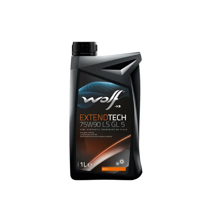 Масло трансмиссионное WOLF EXTENDTECH 75W90 LS GL 5 1L API GL-5 Wolf 8300721