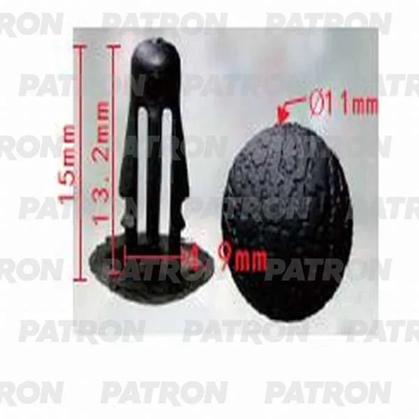 Клипса пластмассовая Acura, Honda, Infiniti, Nissan, Subaru применяемос PATRON P37-0220