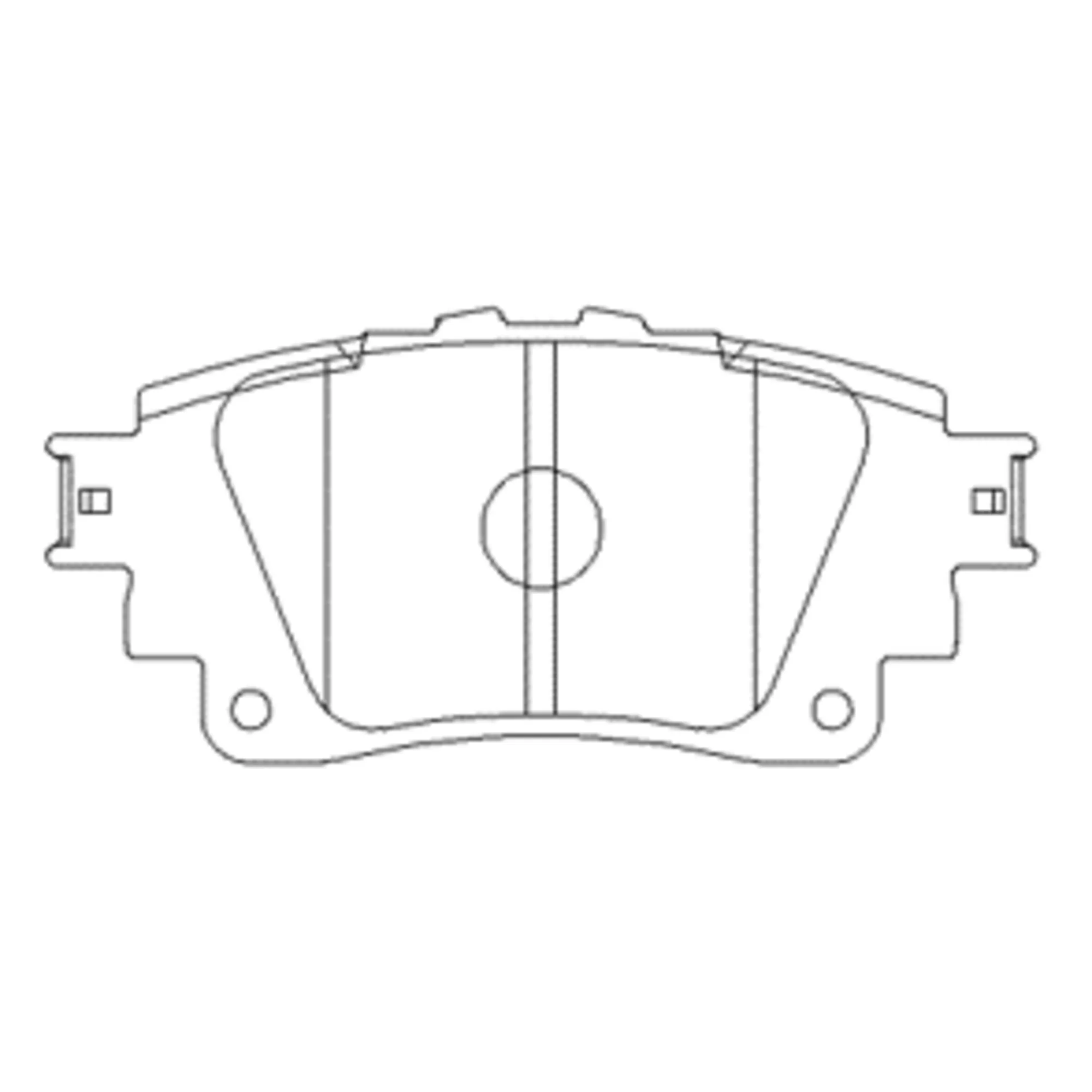 Колодки тормозные CTR GK1529