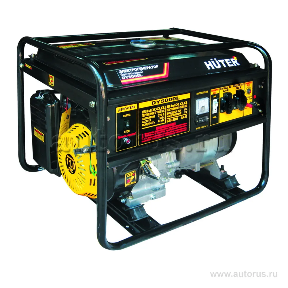Электрогенератор DY5000L Huter 64/1/5