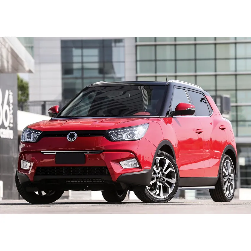 Решетка бампера d10 верхняя Rival SsangYong Tivoli I 2016-н.в., нерж. сталь, G.5301.001
