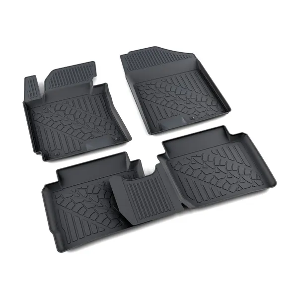 Коврики салона полиуретан черный Kia Cerato 2016- АГАТЭК A.003.047.PL