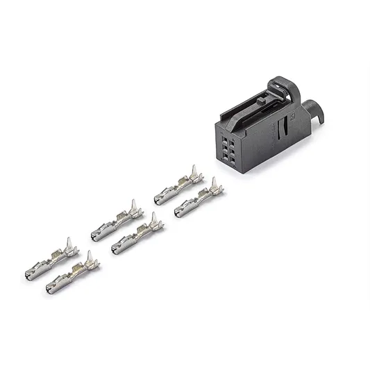 Разъем 4D0971636 (6pin) 6 контактов кнопки Старт-Стоп, клавиши вещевого ящика и дисплея для Audi.