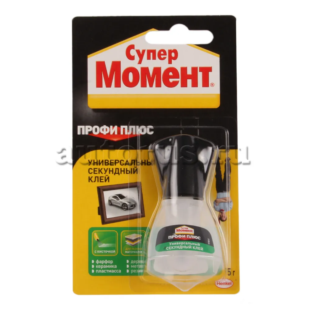 Клей Супер Момент Профи Плюс 5 гр с кисточкой
