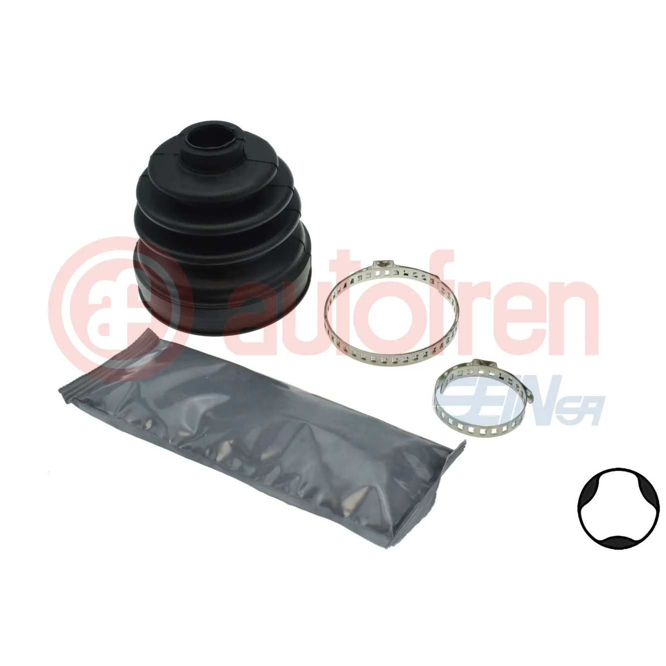 Пыльник ШРУСа внутренний комплект VW AUDI SKODA SEAT SEINSA D8392