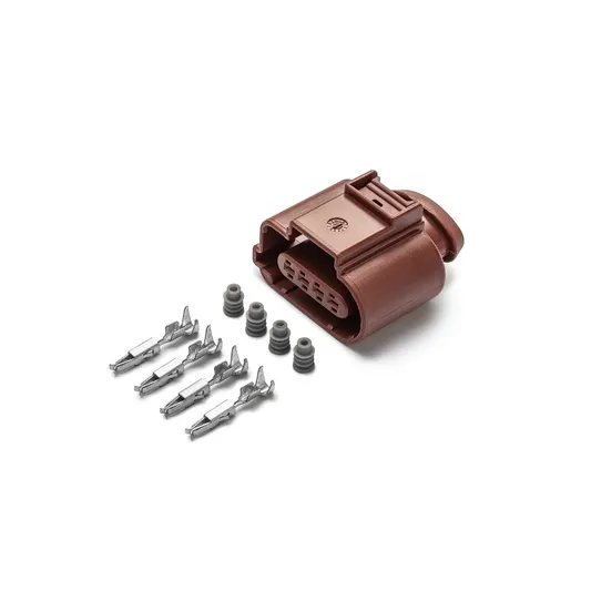 Разъем 6Q0973704A (4pin) 4 контакта датчика кислорода для Audi, Seat, Skoda, Volkswagen.