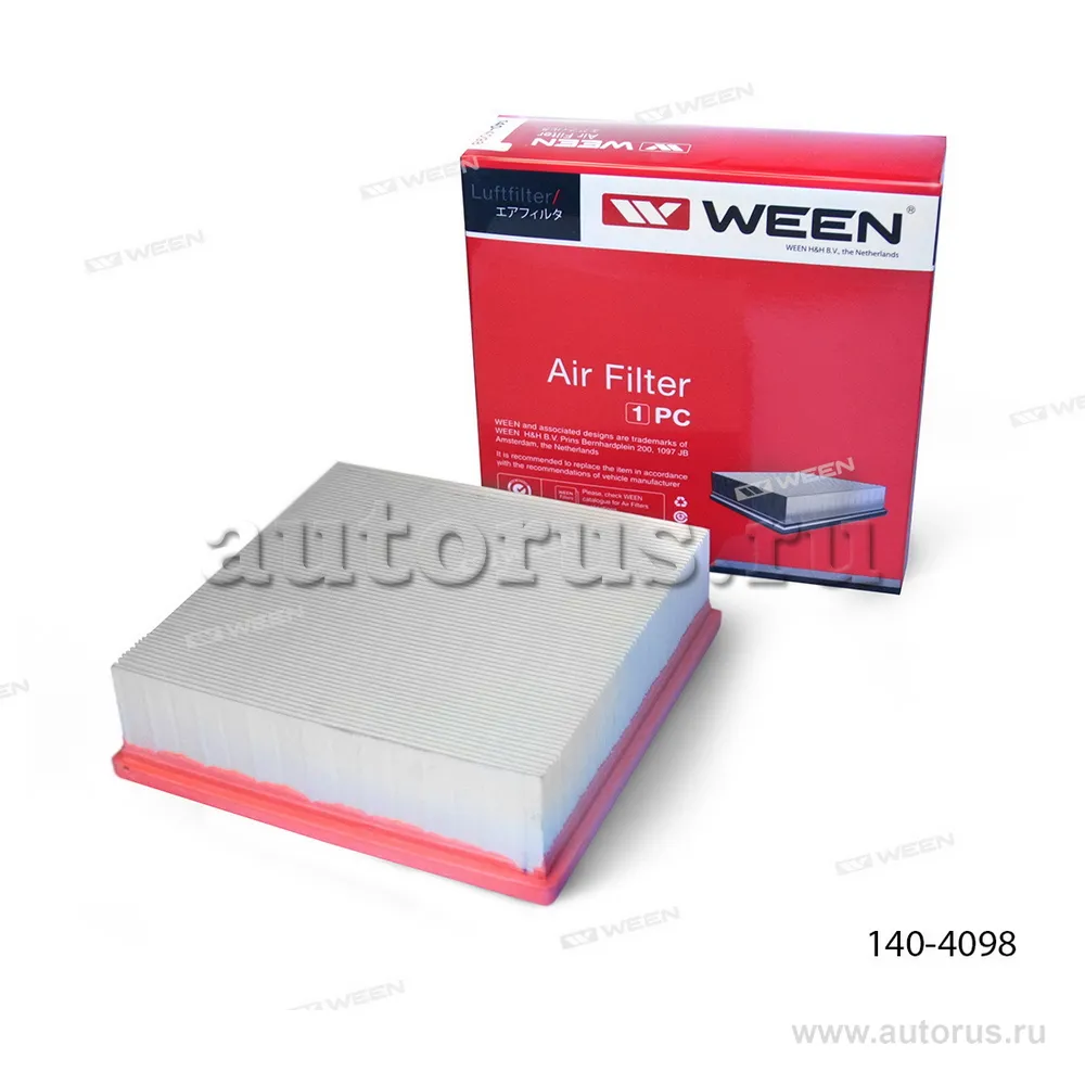 Фильтр Воздушный LADA 2108-2115, Kalina 1117-1119, Priora 2170-2172 WEEN 140-4098