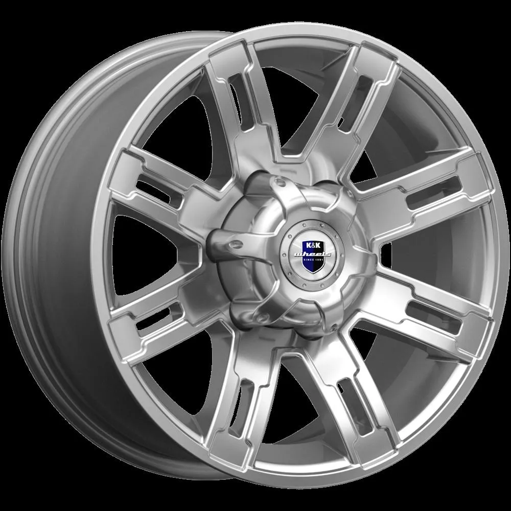 Диск литой R16 7.5J 6x139.7/108.1 ET30 КИК Полюс Дарк платинум 75749