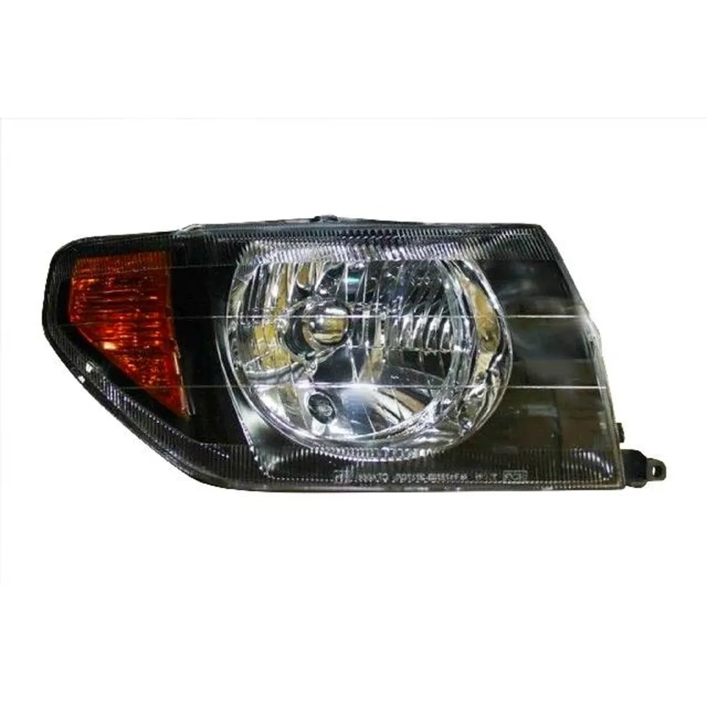 Фара правая с желтым указателем поворота внутри темная PAJERO PININ 1998-2005 MB32002R