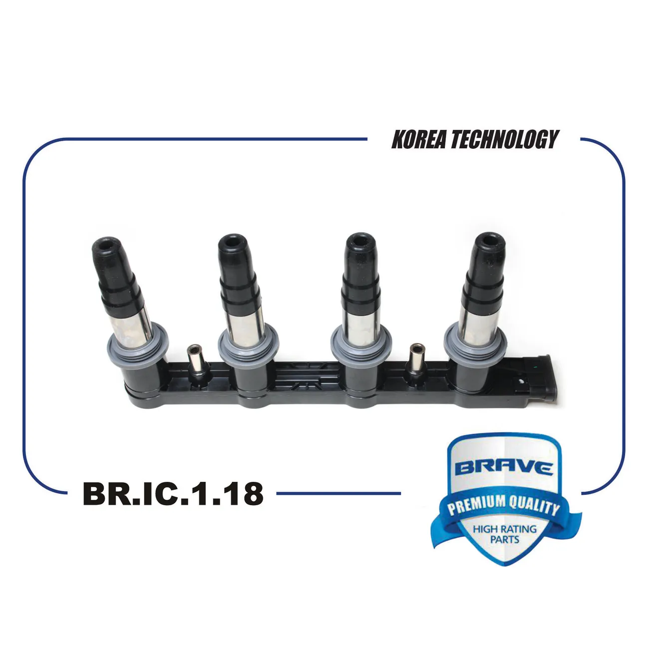 Катушка зажигания Chevrolet Cruze 1.6/1.8, Orlando 1.8, Aveo T250 45 BRAVE BRIC118
