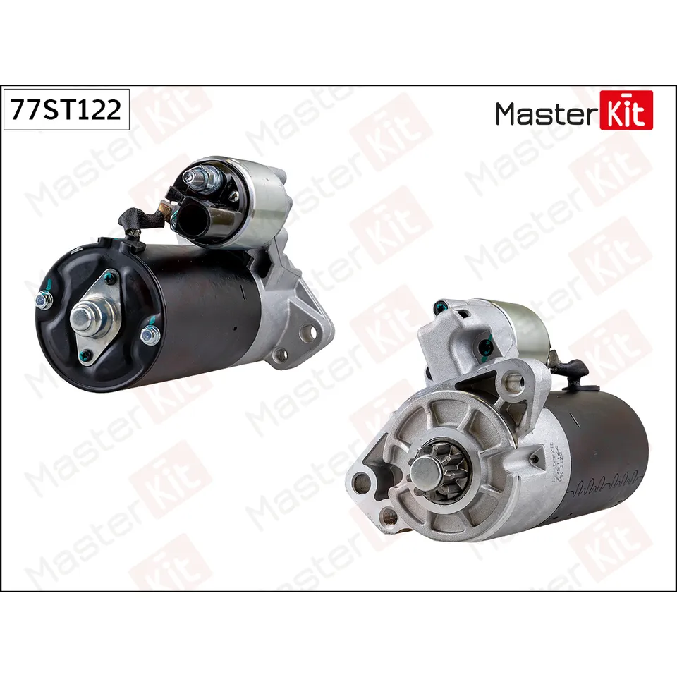 Стартер AUDI Q7/VW TOUREG 3.0TDi 06-10 MASTERKIT 77ST122