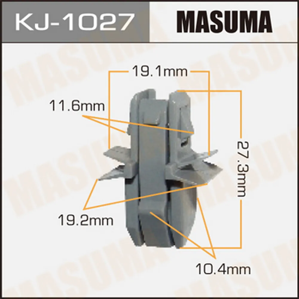 Клипсаsubaru imprezaforester 92 MASUMA KJ1027