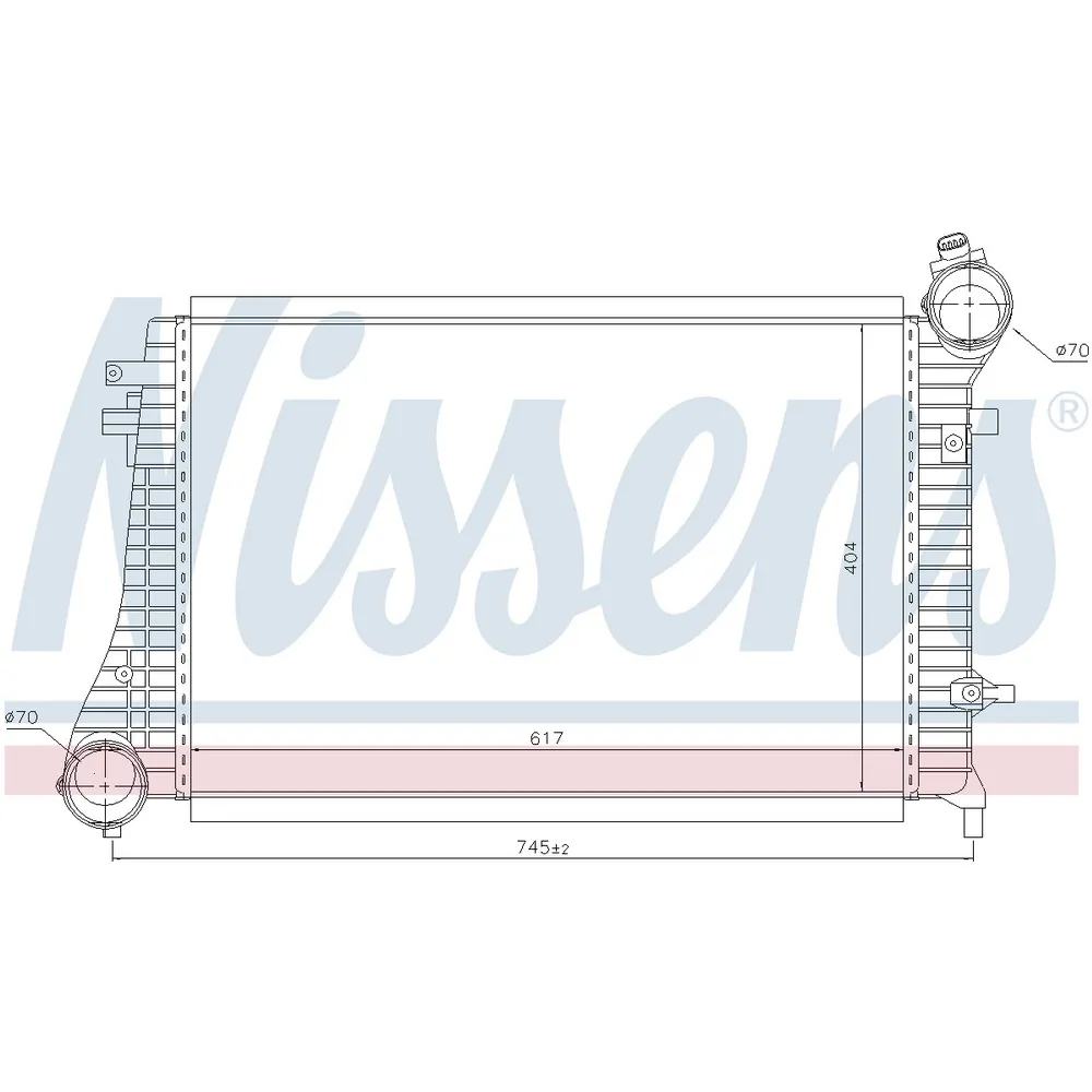 Интеркулер AUDI A3/S3 1.9TD 03-