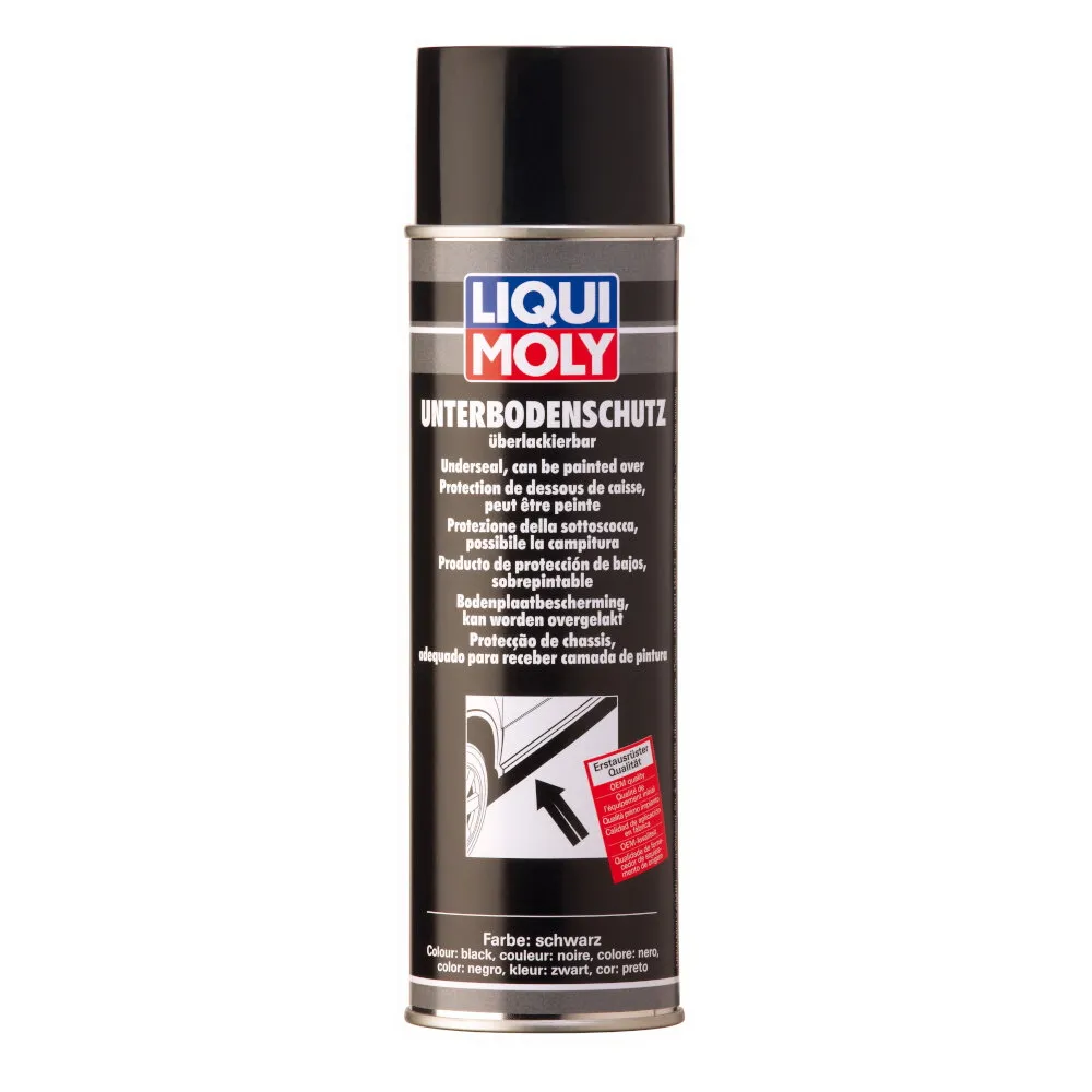 Антикор для днища кузова (0,5л) каучук/смола (черный) LIQUI MOLY 6113