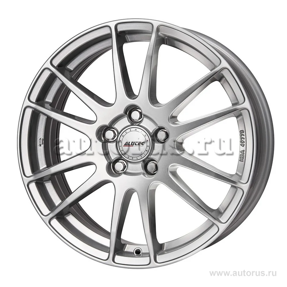 Диск литой R19 8.5J 5x114.3/70.1 ET40 ALUTEC Monstr Polar Silver MN85940B810