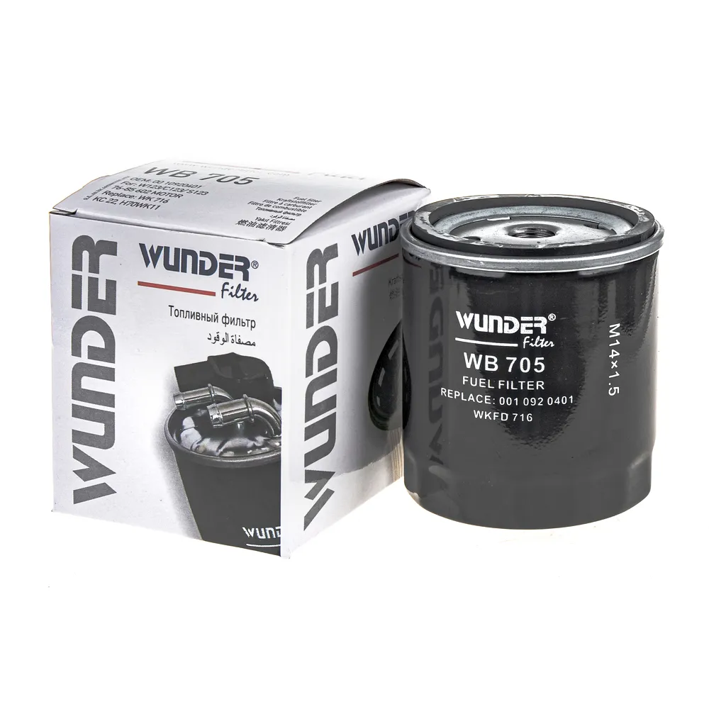 Фильтр топливный MB W631 100D T1 W123 WUNDER FILTER WB705