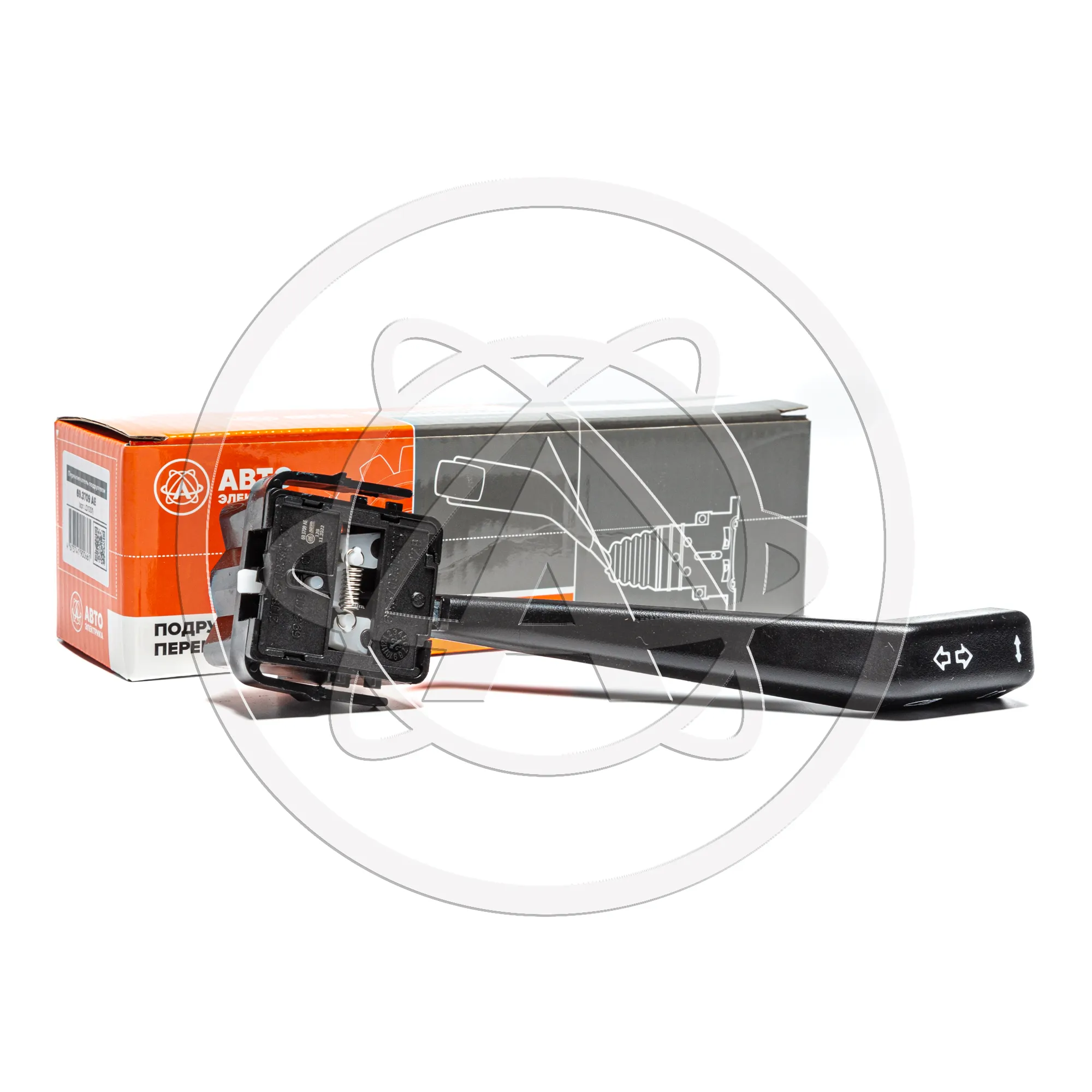 Переключатель ВАЗ 2108-2115 света, поворотов AVTOELECTRICA 69.3709