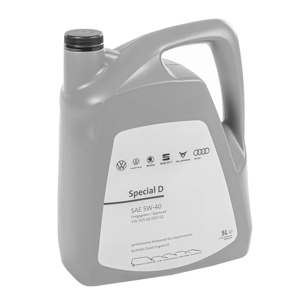 Масло моторное VAG Special D 5W-40 синтетическое 5 л GS55505M4EUR