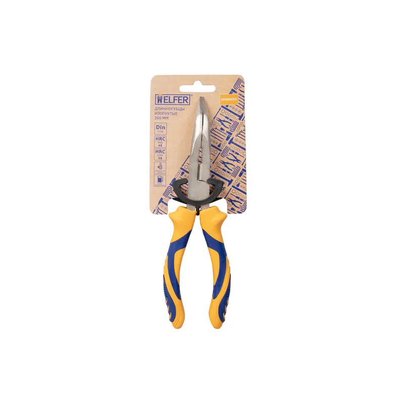 Длинногубцы изогнутые 200 мм HELFER HELFER HF004025