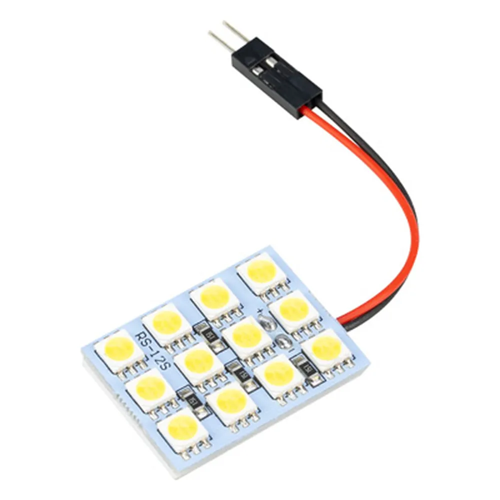 Панель светодиодная 12V 12 SMD диодов, 3025мм Белая (блистер); SKYWAY SKYWAY S03301001