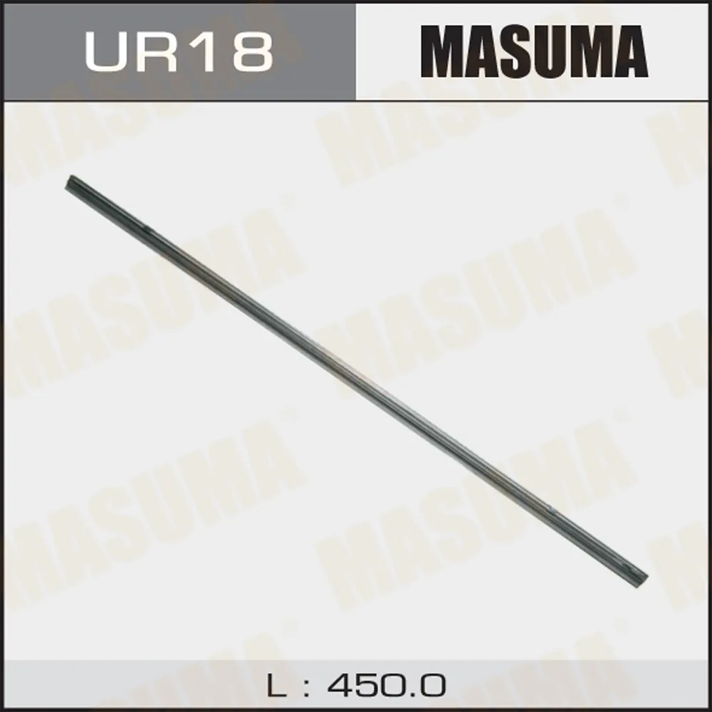 Лента щетки стеклоочистителя 18' (450 мм x6 мм) MASUMA UR-18