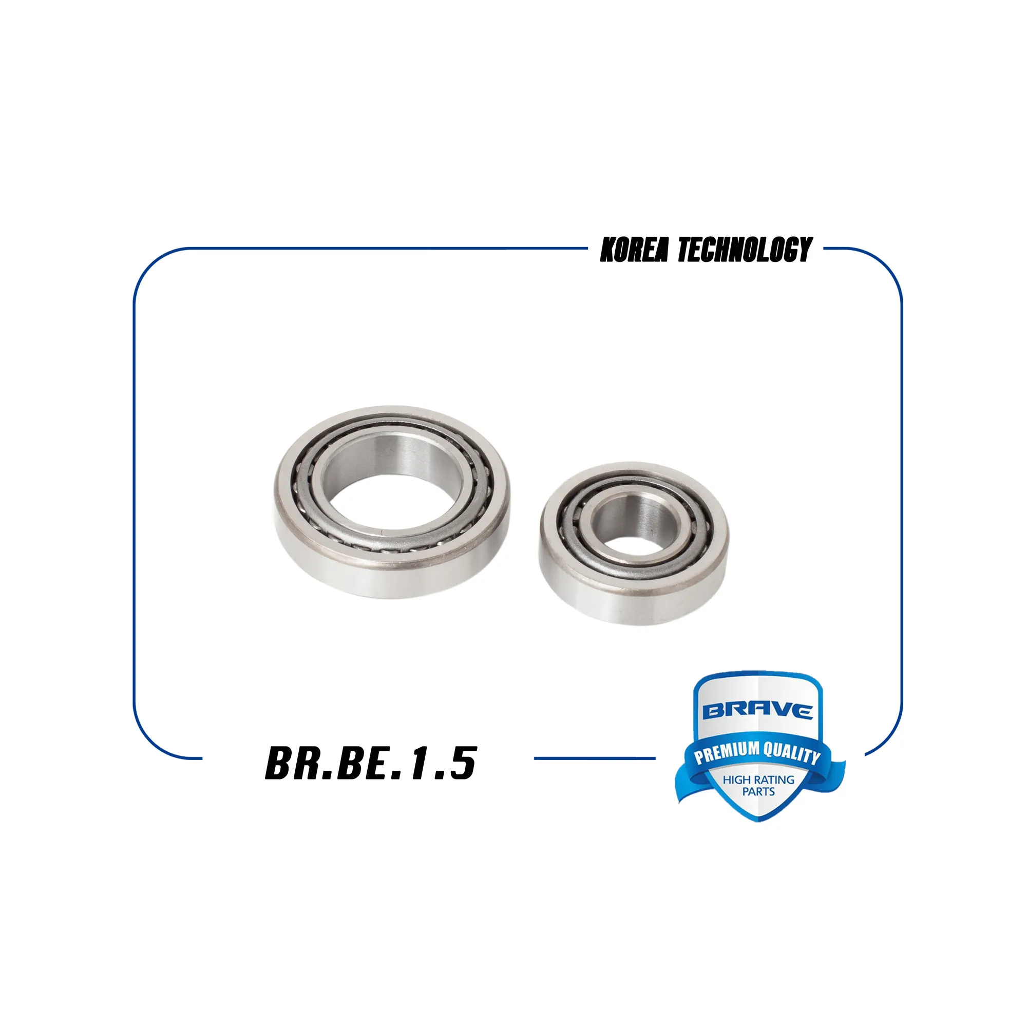 Подшипники задней ступицы Daewoo Nexia,Chevrolet Lanos BRAVE BR.BE.1.5