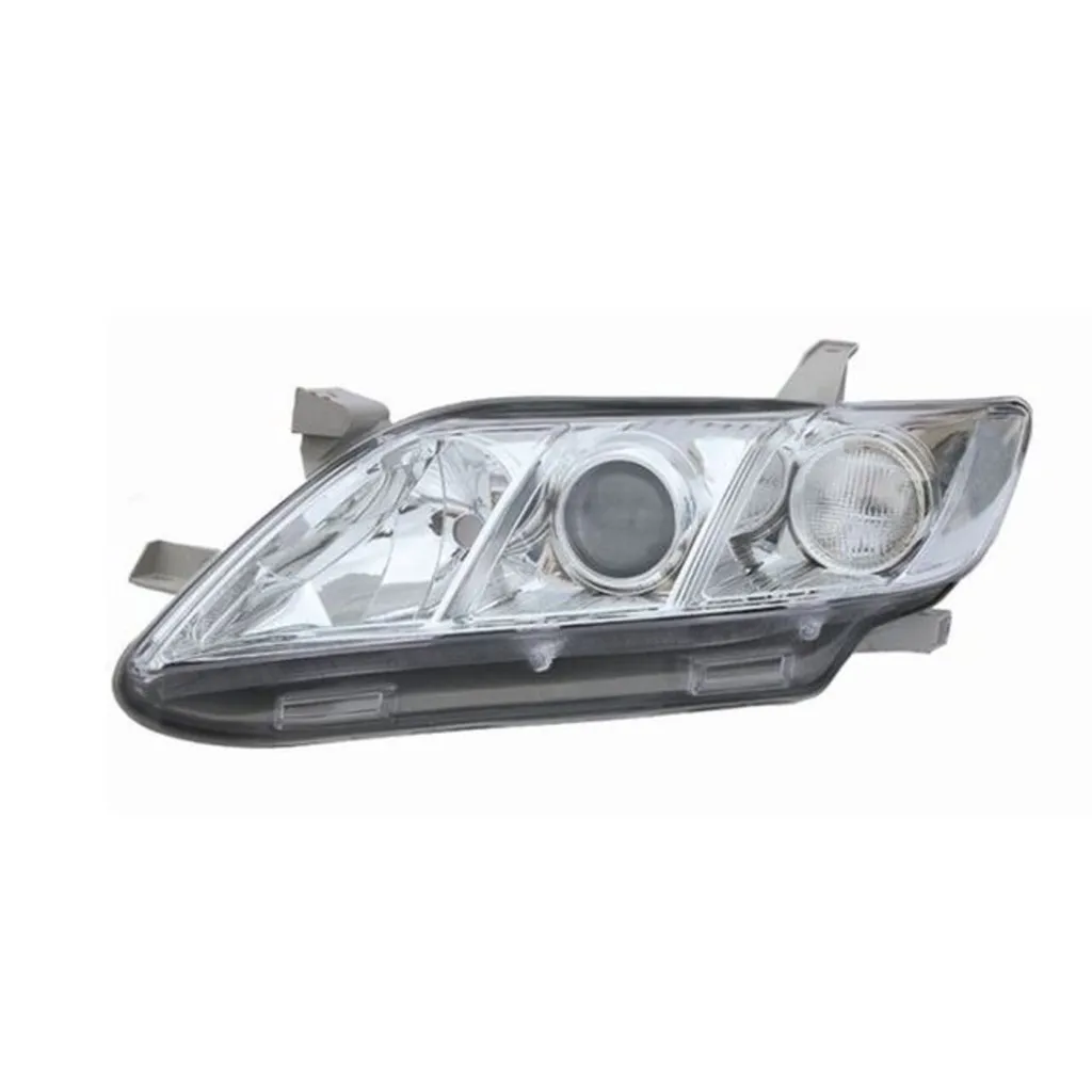 Фара левая с белым указателем поворота и корректором, лампа H7 CAMRY 2006-2009 164043XEL