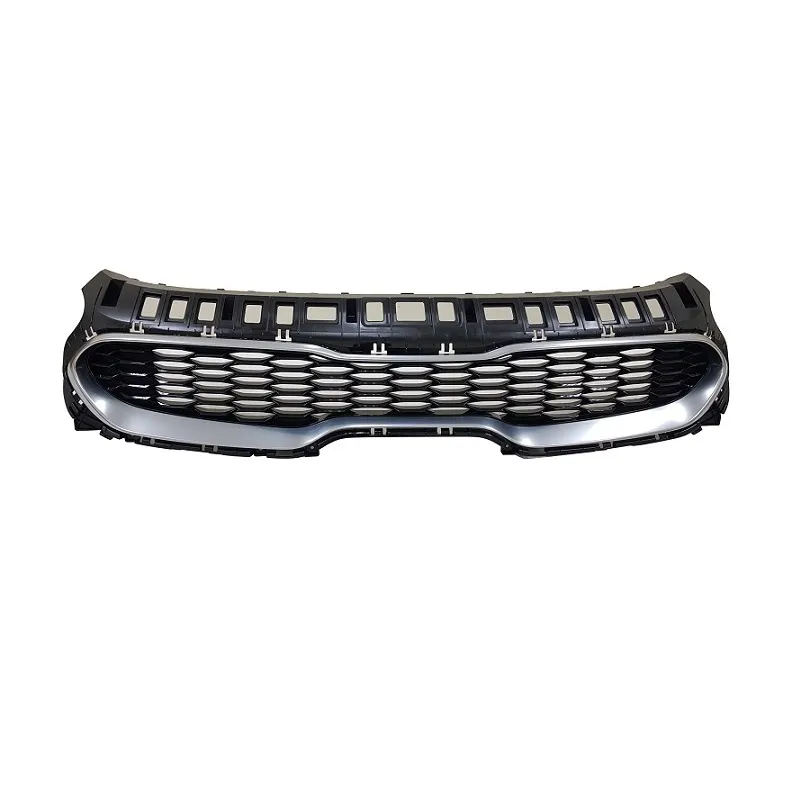 Решетка радиатора черн, с хром рамкой, без А.С.С. KIA STINGER 18- GOOD GO KA30222P
