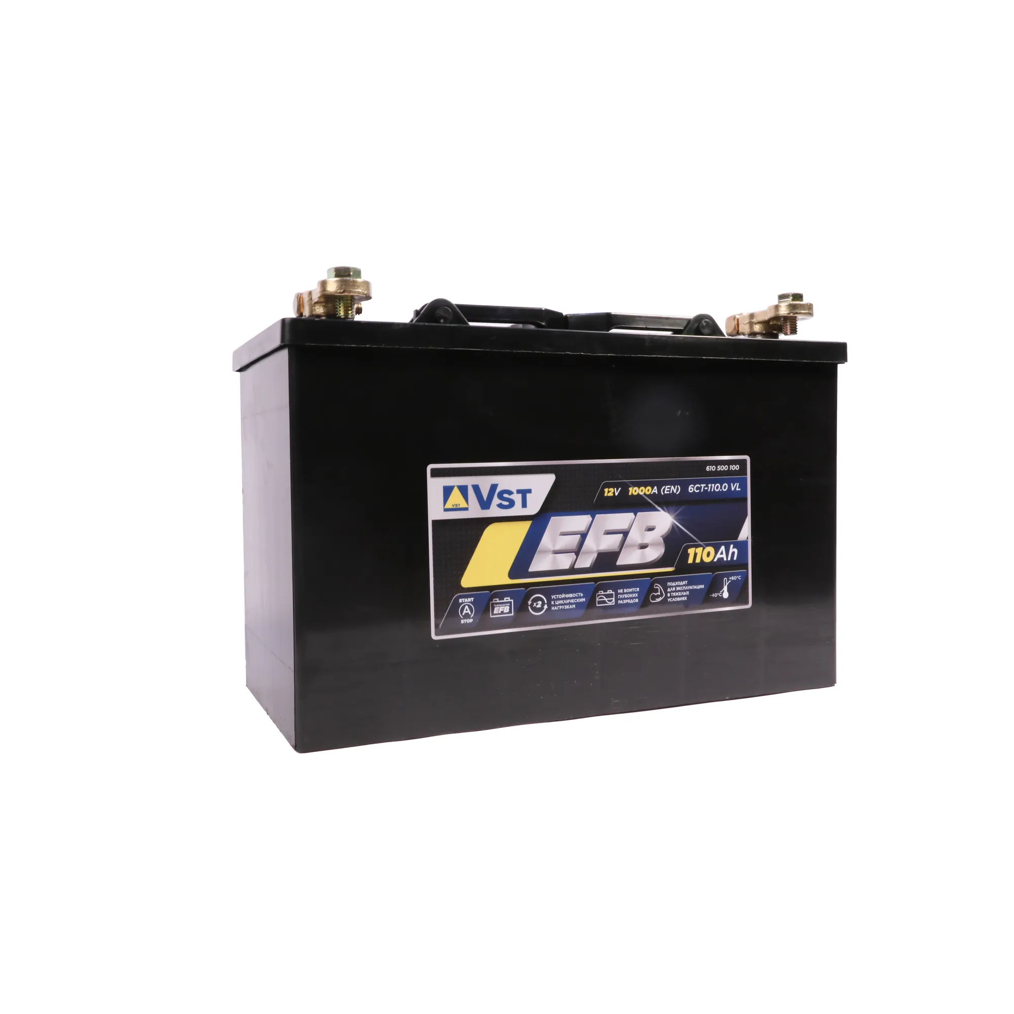 Аккумулятор VST EFB Stop&Go 110 А/ч R+(4) 347x174x236 D2 EN 1000 А