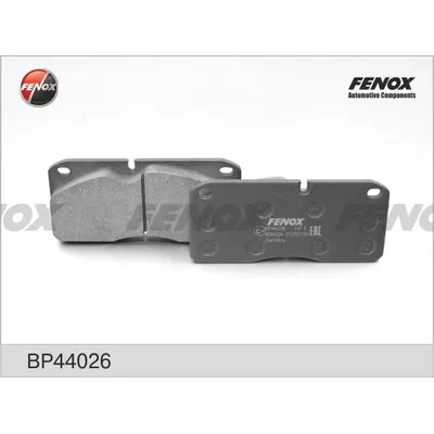 Колодки тормозные дисковые IVECO EUROCARGO, RVI, MERITOR 2X68, 00-15 FENOX BP44026