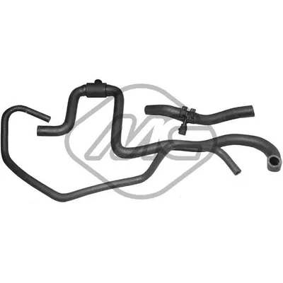 ПАТРУБОК FIAT PANDA 03- 1.1/1.2 Metalcaucho 09383