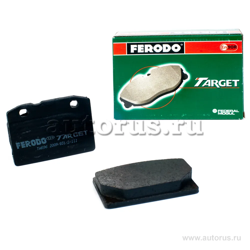Колодки тормозные дисковые передние ВАЗ 2101-07 FERODO TARGET TAR96B