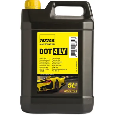 Жидкость тормозная dot 4 LV, BRAKE FLUID, 5л 95006300 TEXTAR 95006300