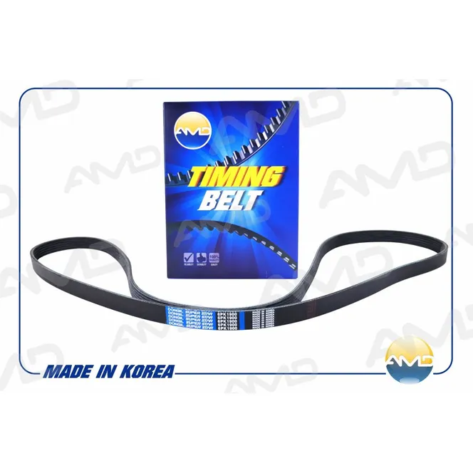 Ремень 6PK1900 поликлиновый, генератора 96350548AMD.BL163 AMD