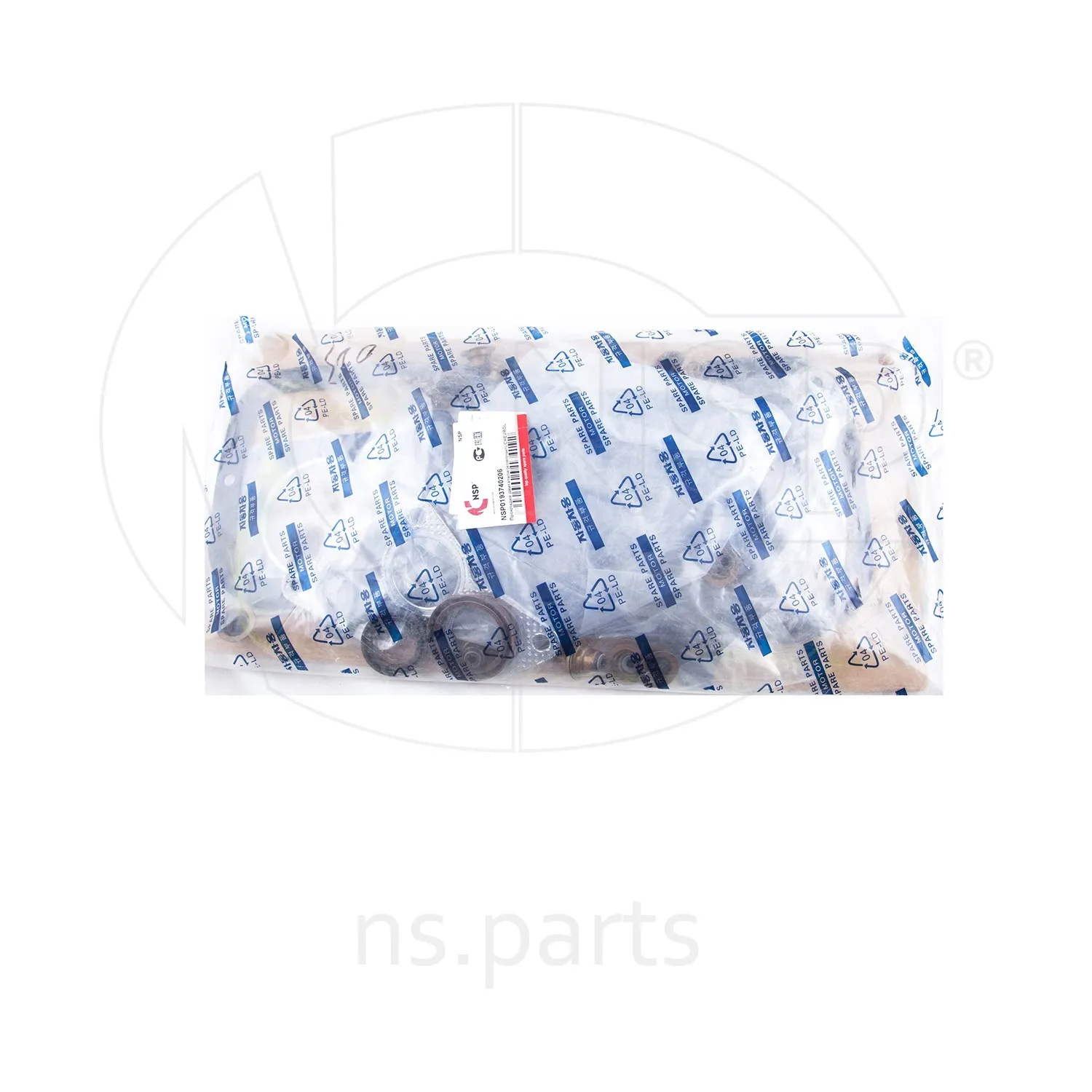 Прокладки двигателя (комплект) CHEVROLET NSP NSP0193740206