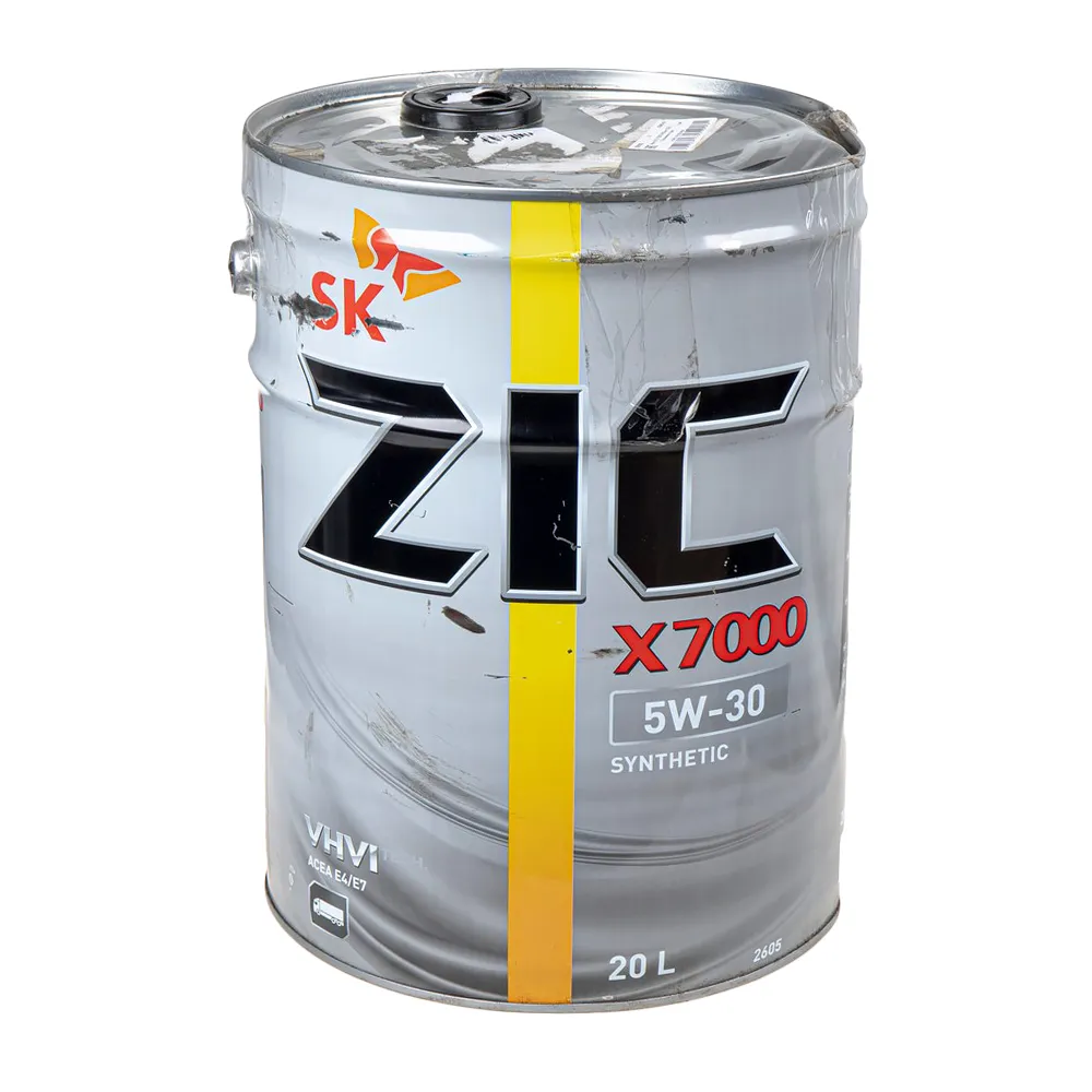 Масло моторное ZIC X7000 5W-30 синтетическое 20 л УЦЕНКА! 192605-N2