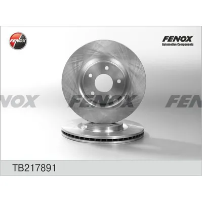 Диск тормозной NISSAN QASHQAI/QASHQAI +2 07-; RENAULT KOLEOS 08- FENOX TB217891