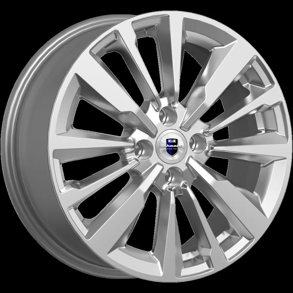 Диск литой R16 6.5J 4x98/58.5 ET35 КИК Эрман Дарк платинум 78765