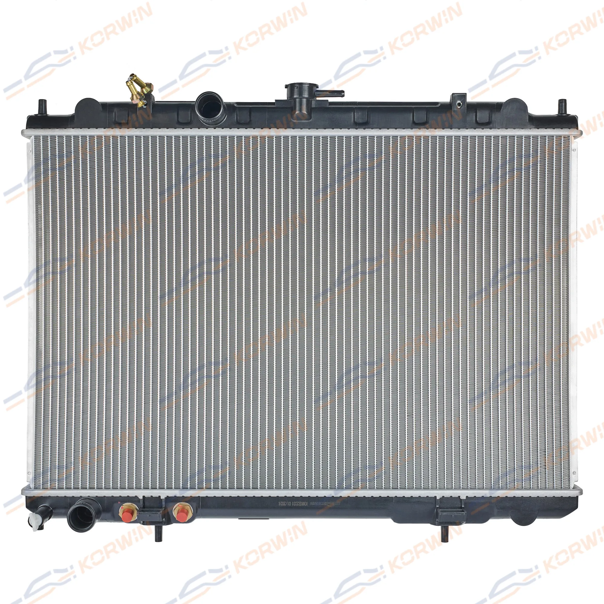 Радиатор охлаждения Nissan X-Trail T30 2.0-2.5 (01-13) AT паяный KORWIN KWKB2331