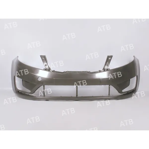 Бампер Kia Rio 3 2011-2015 передний под ПТФ ATB 1AKR3011F