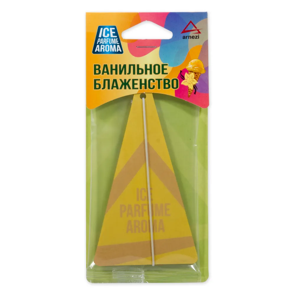 Ароматизатор подвесной, картон Ванильное блаженство ARNEZI A1509058