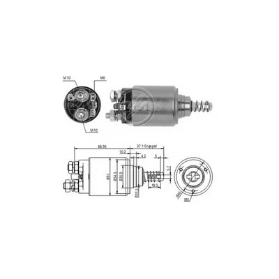 Реле втягивающее MERCEDES ERA ZM645