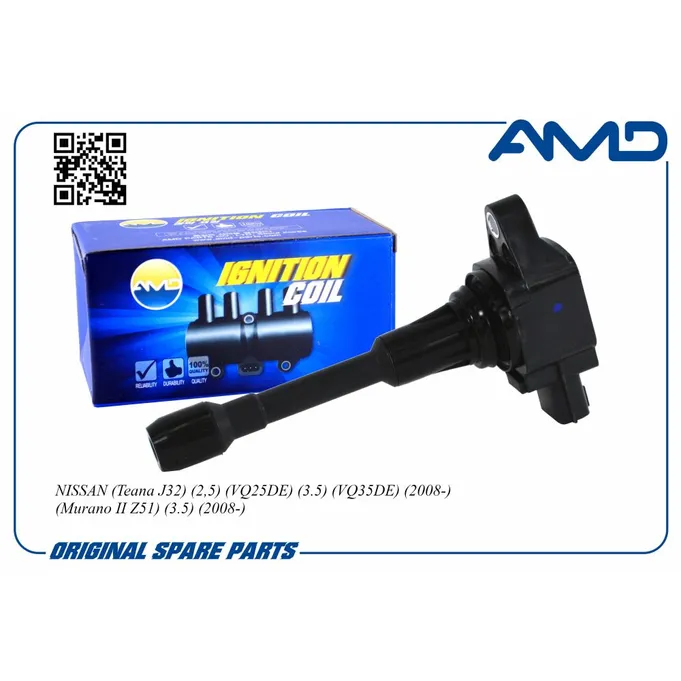 Катушка зажигания 22448-JA10C/AMD.EL838 AMD AMD AMD.EL838