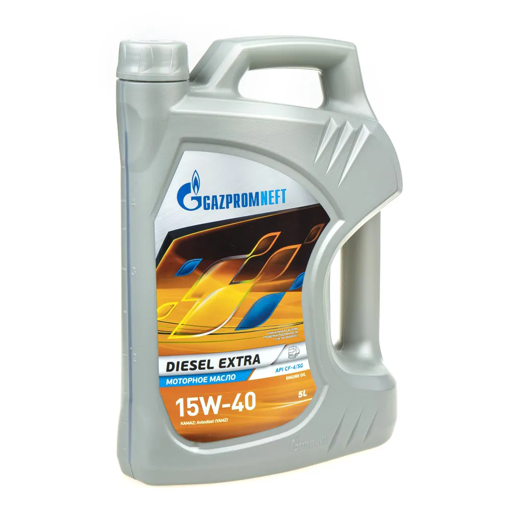 Масло моторное Gazpromneft Diesel Extra 15W-40 минеральное 5 л 253142113