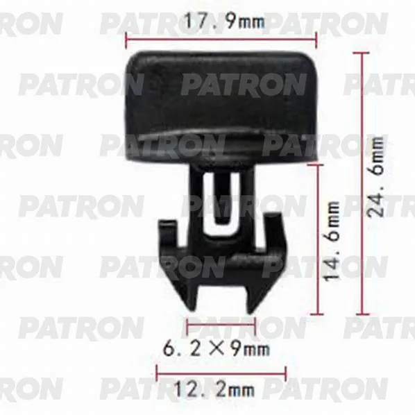 Штифт пластмассовый Ford,GM применяемость: панель приборов PATRON P370625